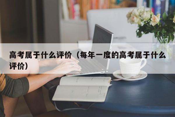 高考属于什么评价（每年一度的高考属于什么评价）