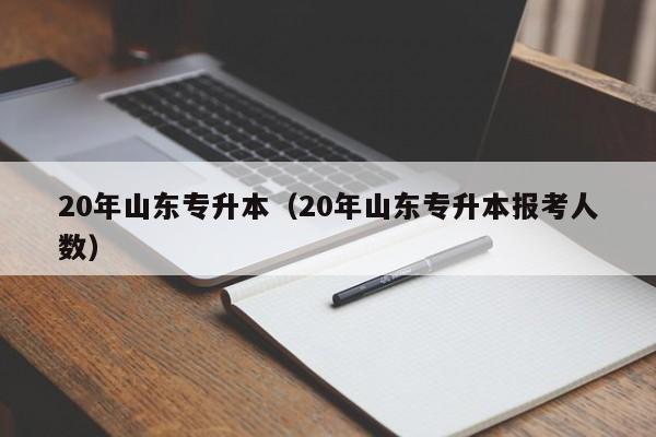 20年山东专升本（20年山东专升本报考人数）