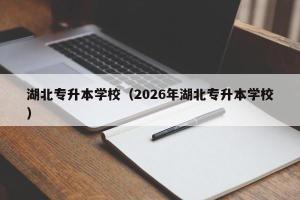 湖北专升本学校（2026年湖北专升本学校）